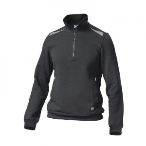 FELPA SIGGI 1/2 ZIP TASK 2 GRIGIO