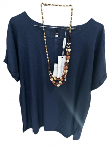 MAGLIA ALESSIA MARTINEZ 95037/3 BLU