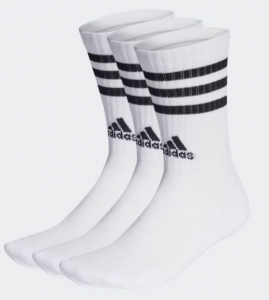 CALZE ADIDAS 3S C SPW CRW 3P HT3458 WHITE