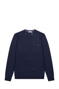 MAGLIONCINO SUN68 K35101 07 NAVY