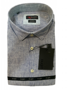 CAMICIA BUGER COLLO FRANCESE MISTO LINO 62MTCAP50117 62164-281 COL. 04