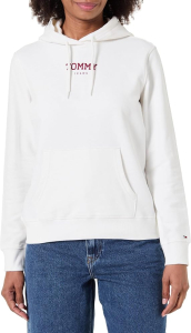 FELPA TOMMY JEANS DW0DW21921 YBL ECRU