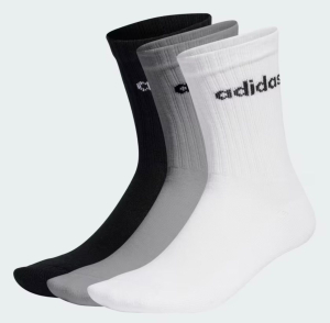 CALZE ADIDAS ALTE C LIN CREW 3P GRIGIO/NERO/BIANCO