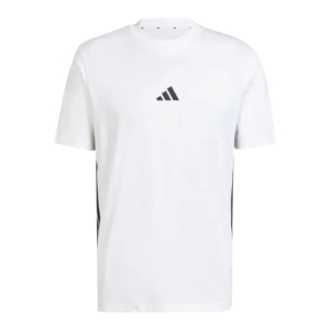 T-SHIRT ADIDAS JE6388 WHITE STRISCE AFFIANCATE