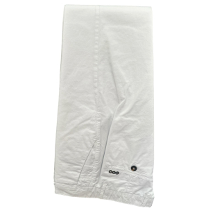 PANTALONE BUGER RASO BOTTONCINI 62SJPAP52165 BIANCO