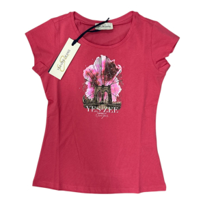 T-SHIRT YES ZEE 1094 T257/S701 COL. 0422 FRAGOLA