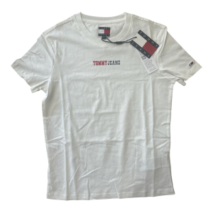 T-SHIRT TOMMY J DW0DW22277 YBL ECRU