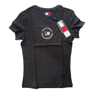 T-SHIRT TOMMY JEANS DW0DW22273 BDS BLACK