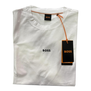 T-SHIRT HUGO BOSS 50473278 10242929 01 100 WHITE