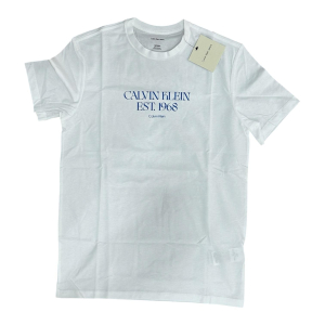 T-SHIRT CALVIN KLEIN LV14RF804G YAF BIANCO