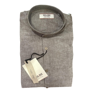 CAMICIA YES ZEE COREANA MISTO LINO C512 / UM00 COL. 0239