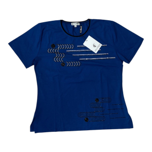 T-SHIRT CARLA FERRONI 22148 BLU