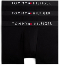 BOXER 3 PACK TOMMY HILFIGER COTTON STRETCH BLACK