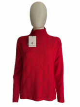 MAGLIA LUPETTO CARLA FERRONI 4316 ROSSO