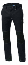 PANTALONE SIGGI SYDNEY NERO 4STAGIONI