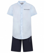 COMPLETO TRUSSARDI TBP25013CL ND AZZURRO/BLU