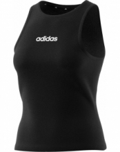 CANOTTA ADIDAS JC5798 W LIN SJ TK BLACK/WHITE