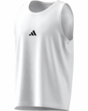 CANOTTA ADIDAS JE8984 M SL TANK WHITE/BLACK