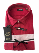 CAMICIA BUGER COLLO FRANCESE 62BSCAP50102 600 RED