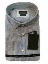 CAMICIA BUGER COLLO FRANCESE MISTO LINO 62MTCAP50117 62164-281 COL. 04