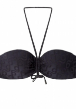 COSTUME GISELA TOP BIKINI BANDEAU REMOVIBILE 2 / 30190 T B BLACK