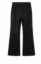 PANTALONE GISELA LUNGHI ALL'UNCINETTO 2 / 40026 B BLACK