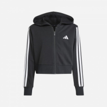 FELPA GIRL ADIDAS JJ0956 JG 3S FT FZ CRO BLACK