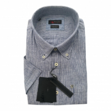 CAMICIA BUGER M/M MISTO LINO BUTTON DOWN 62MTCAP50116 COL. 04