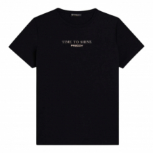 T-SHIRT FREDDY F25WCRT3 BLACK