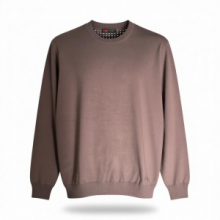 MAGLIONCINO BUGER GIROCOLLO 62NZMAI52044 BROWN