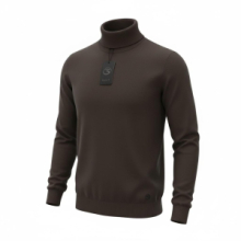 MAGLIA DOLCEVITA BUGER 62NZMAI52041 BROWN