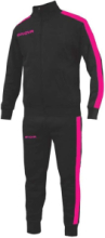 TUTA GIVOVA TR034S-1006 REVOLUTION FELPA NERO/FUXIA