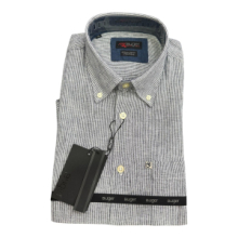 CAMICIA BUGER M/M MISTO LINO BUTTON DOWN 62MTCAP50116 COL. 02