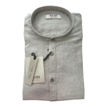 CAMICIA YES ZEE COREANA MISTO LINO C512 / UM00 COL. 0228