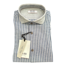 CAMICIA YES ZEE FRANCESE MISTO LINO C505 / UD00 COL. 2710