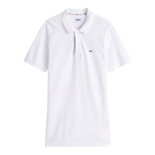 POLO TOMMY JEANS DM0DM15370 YBR WHITE